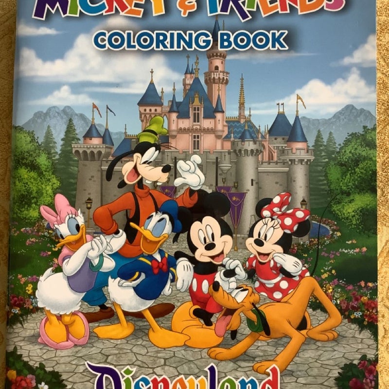 Mickey & Friends Coloring Book 
