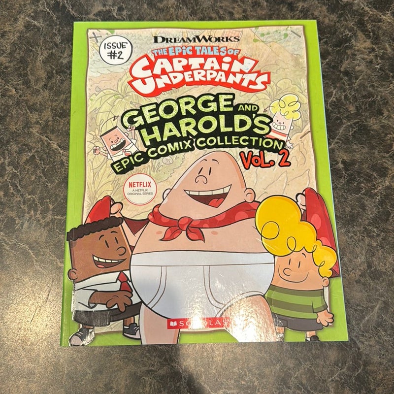 George and Harold's Epic Comix Collection #2 by Meredith Rusu, Paperback