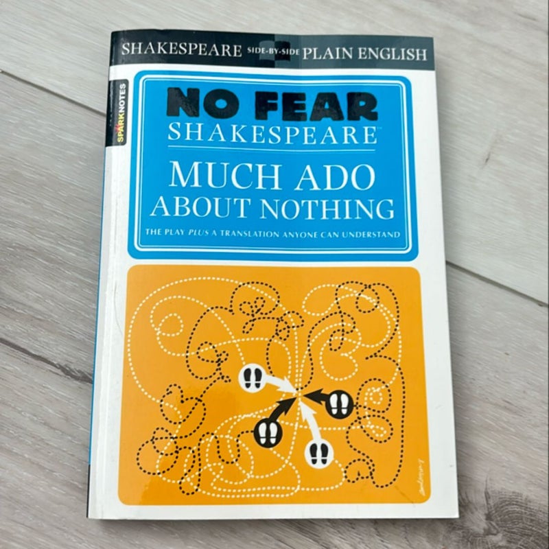 Much Ado about Nothing (No Fear Shakespeare)