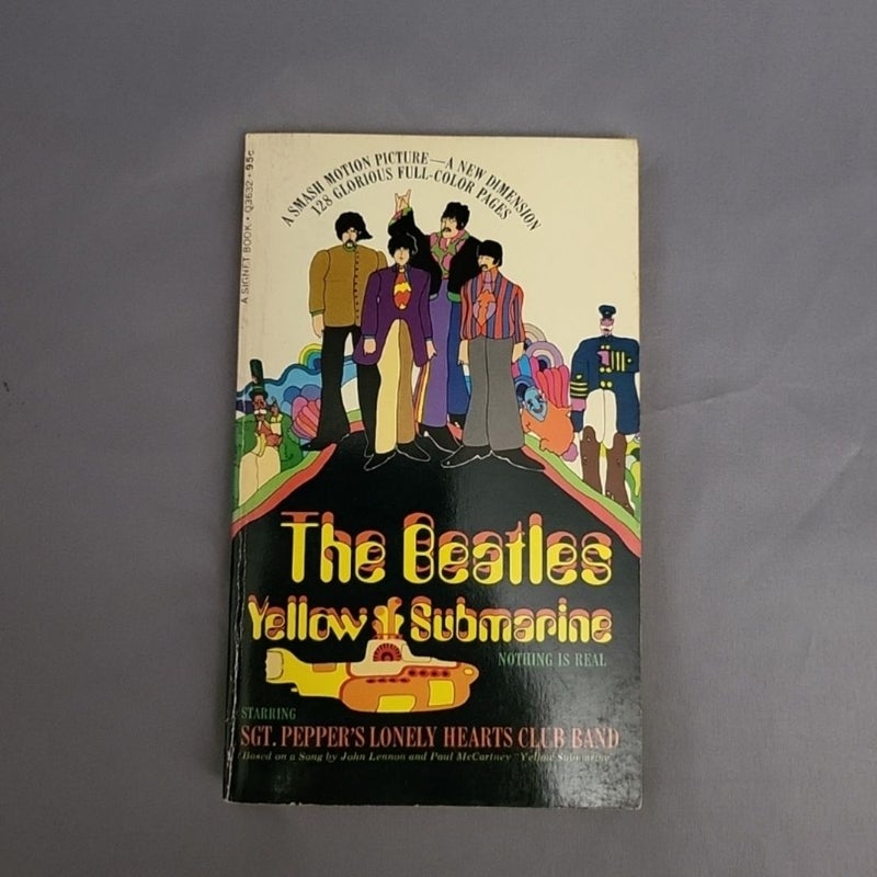 Yellow Submarine. 1968, 1st Edition / Printing, The Beatles, Paperback Book