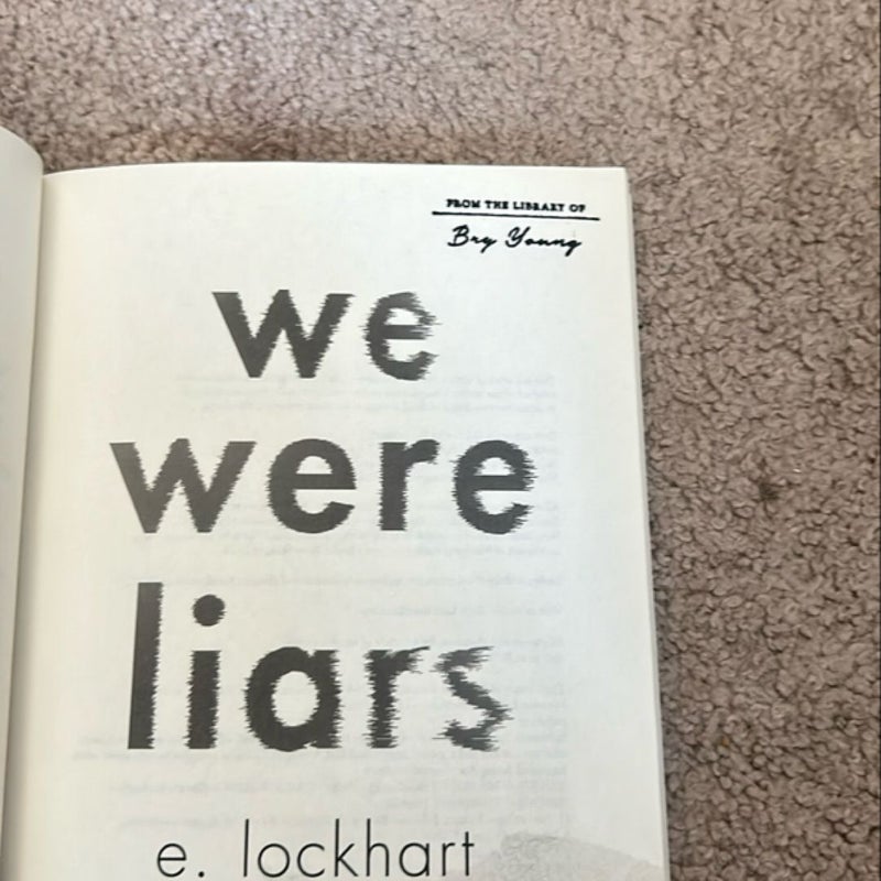 We Were Liars