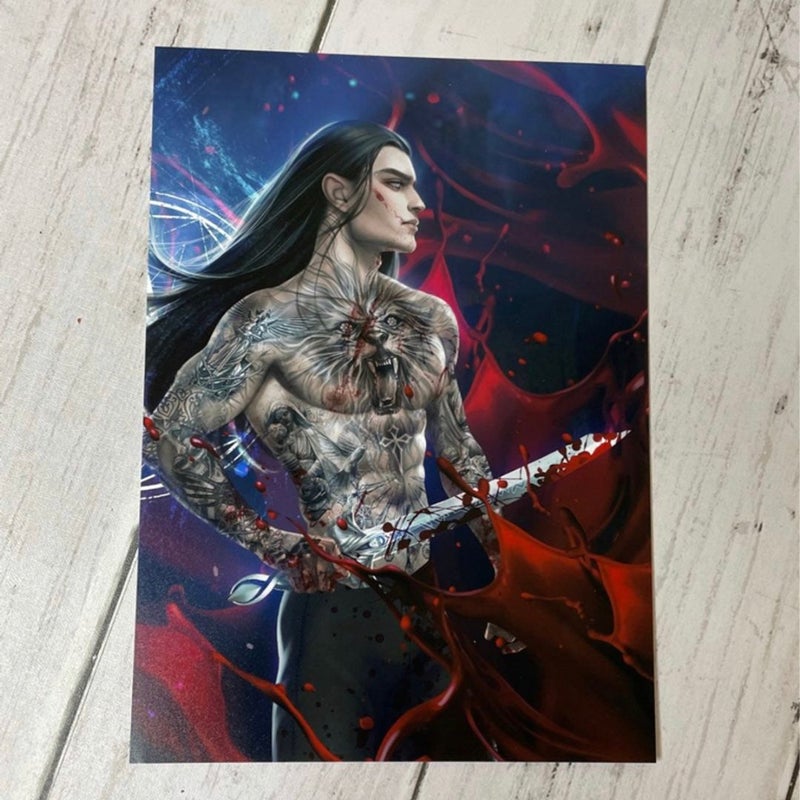 Gabriel Empire of the Vampire art print