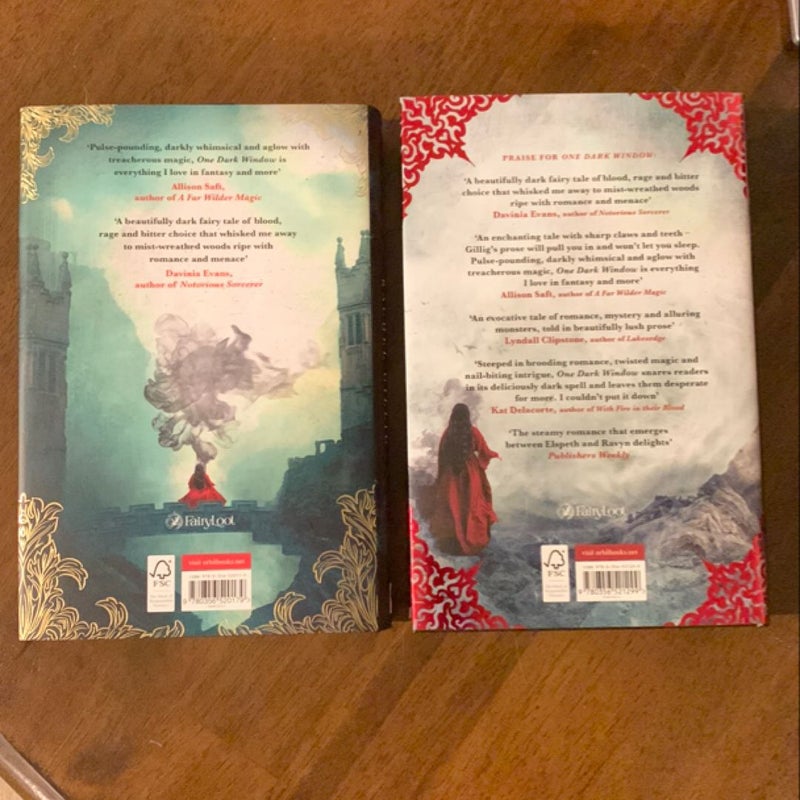 One Dark Window & Two Twisted Crowns Fairyloot by Rachel Gillig, Hardcover Pangobooks