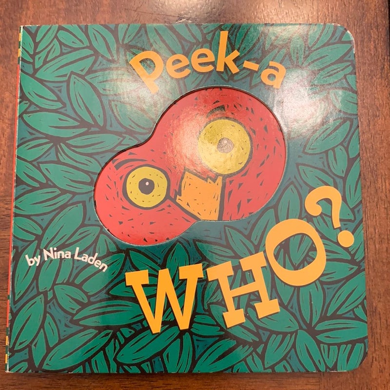 Peek-A Who? (Lift the Flap Books, Interactive Books for Kids, Interactive Read Aloud Books)