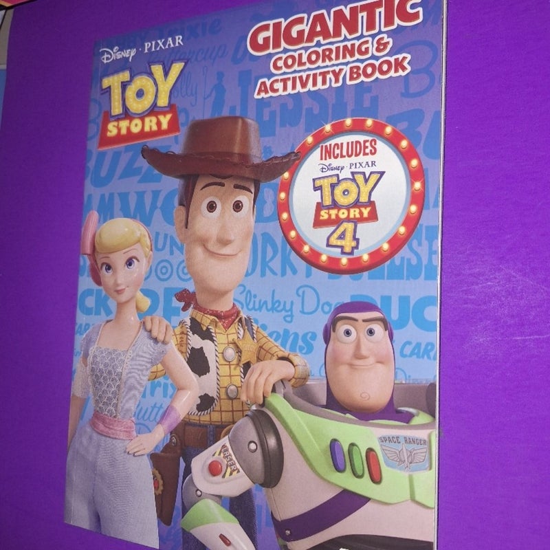 Toy Story Gigantic Coloring Book 