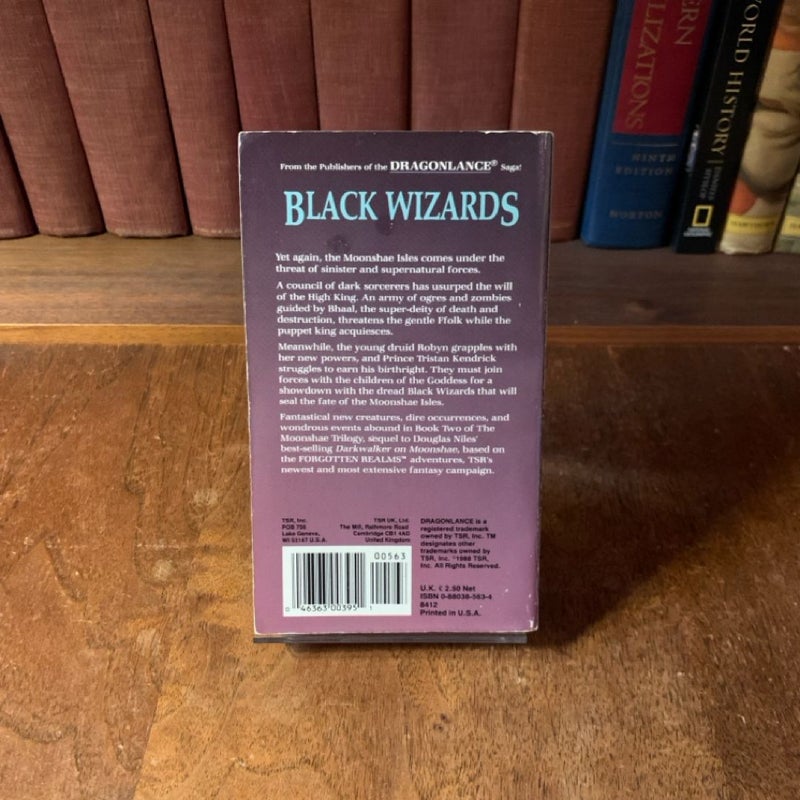 Black Wizards, First Edition First Printing