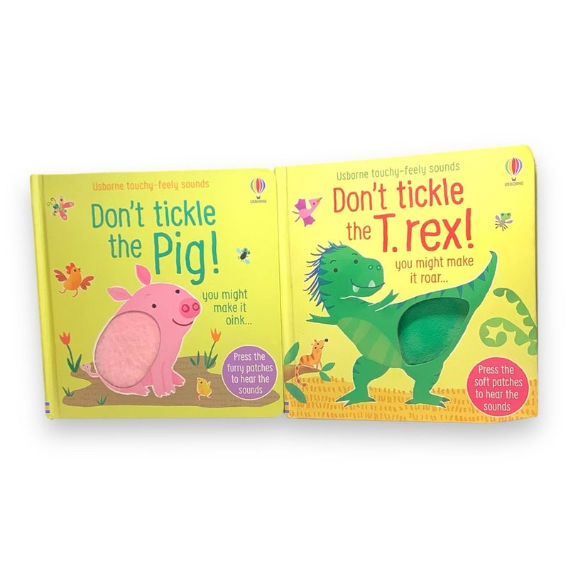 Don’t Tickle T. Rex & Don’t Tickle the Pig 