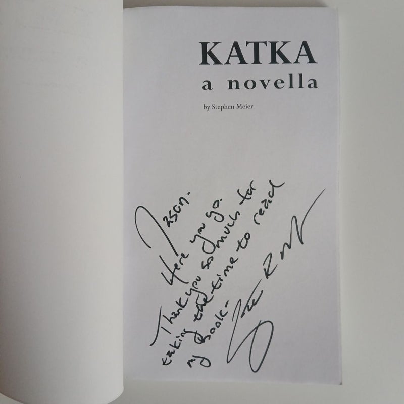 Katka : a novel (Signed)