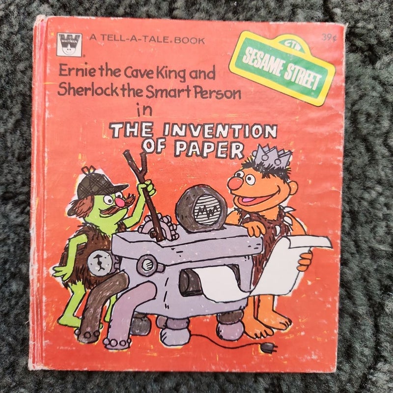 Ernie the Cave King and Sherlock the Smart Person in The Invention of Paper