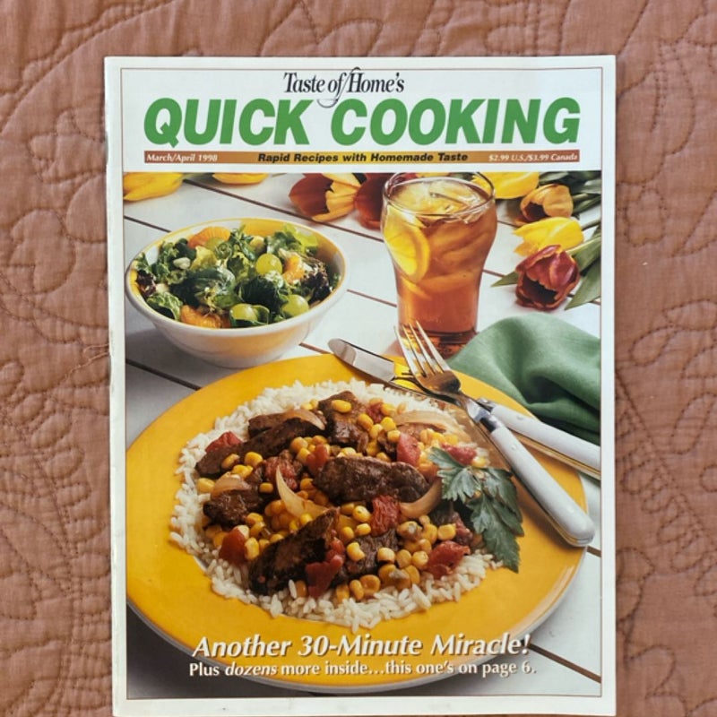 Taste of Home’s Quick Cooking (March/April 1998)