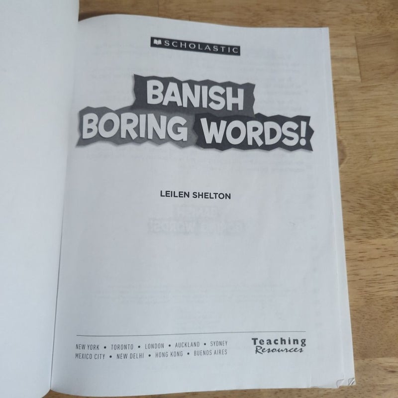 Banish Boring Words!