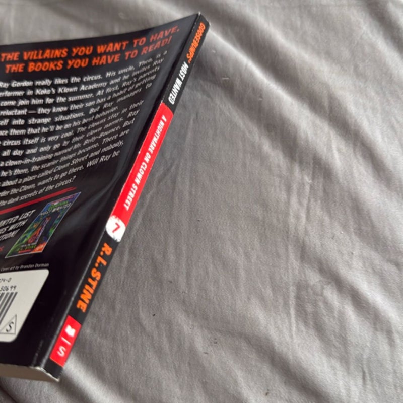 A Nightmare on Clown Street First Edition 
