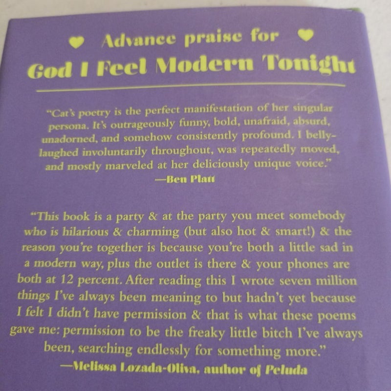 God I Feel Modern Tonight