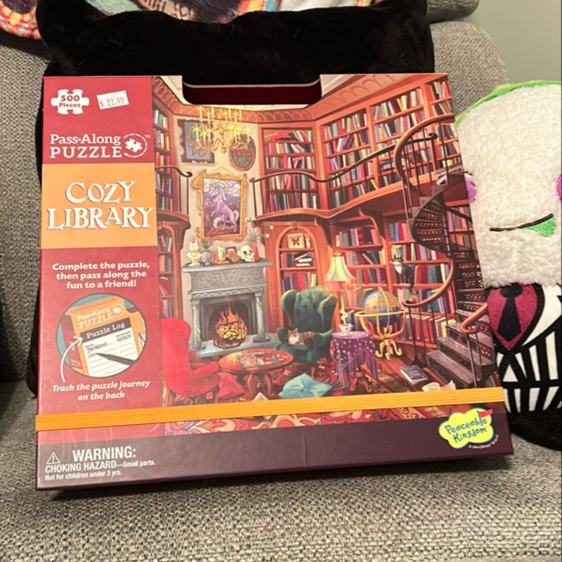 Cozy library puzzle