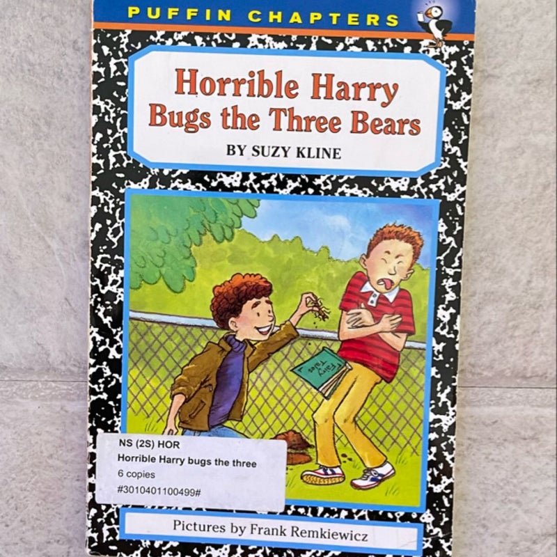 Horrible Harry Bugs the Three Bears