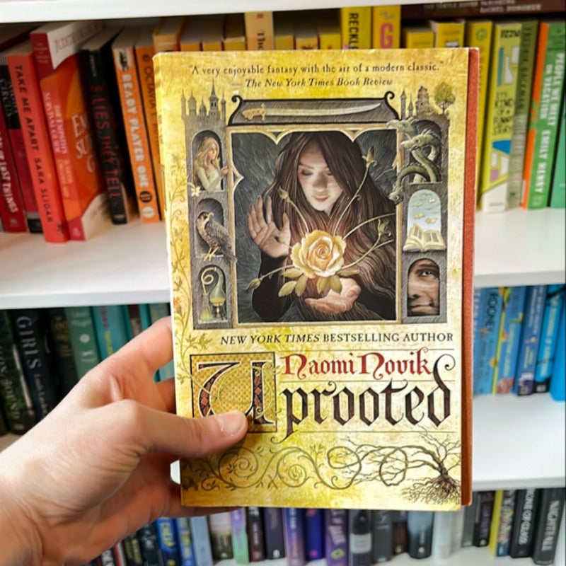 Uprooted first edition paperback