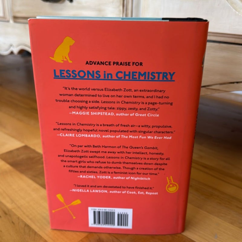 Lessons in Chemistry - blue edges