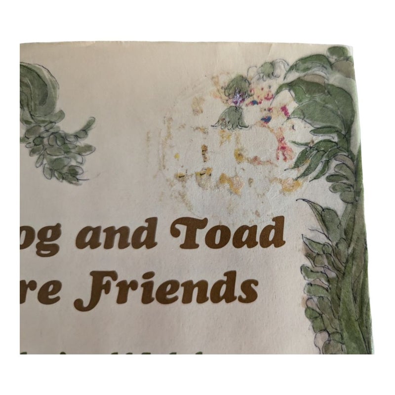 Frog and Toad Are Friends First Edition 