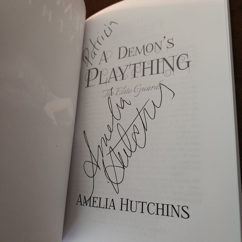 A Demon's Plaything *SIGNED*