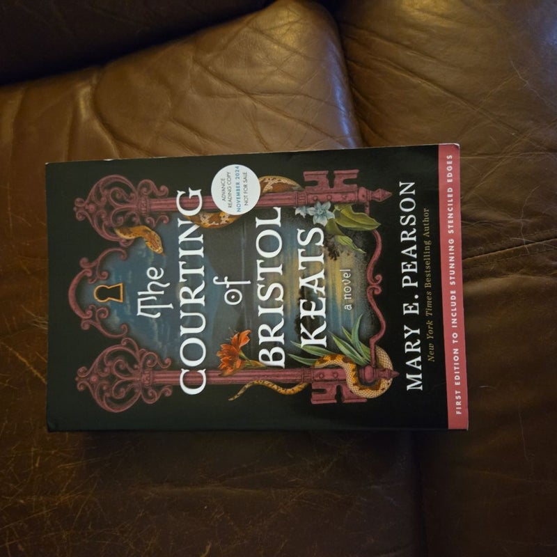 Arc advance reader copy the courting of bristol keats