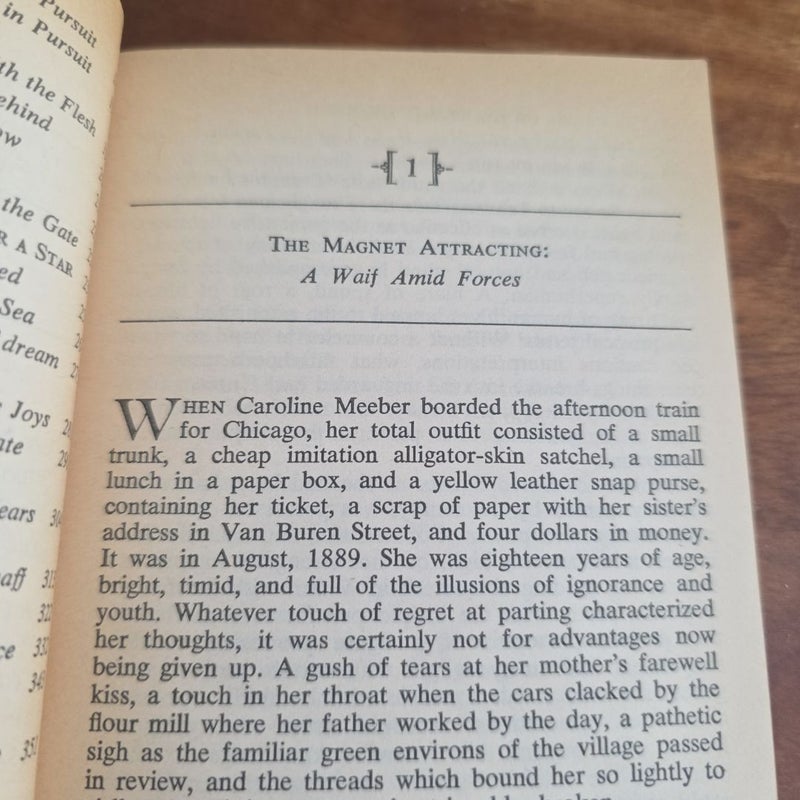 VINTAGE 1961 Sister Carrie (by Theodore Dreiser) Signet Classic