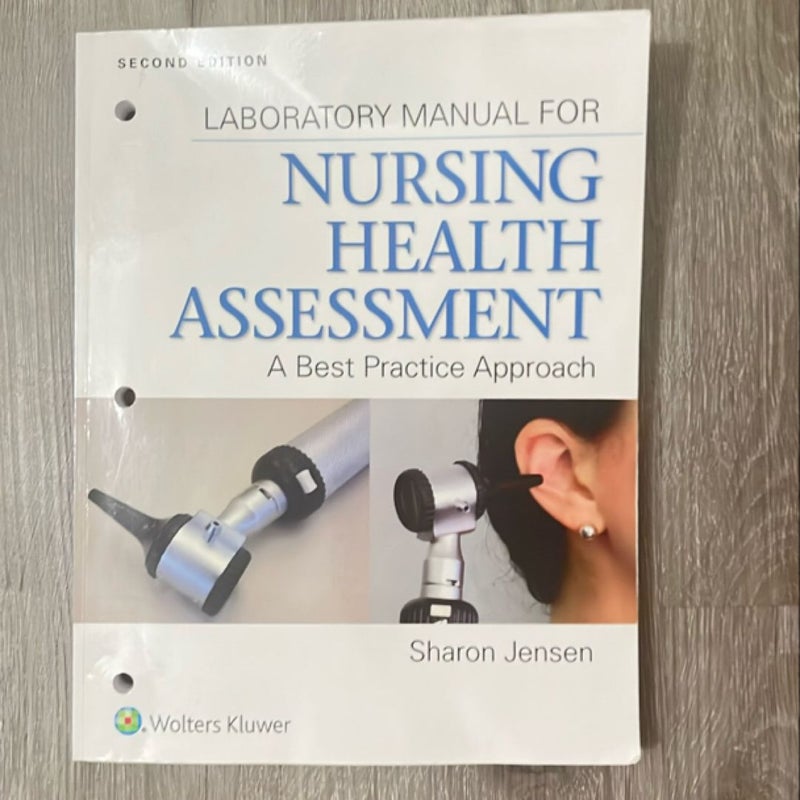 Lab Manual for Nursing Health Assessment