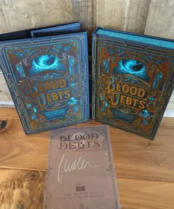 Blood Debts - Bookish Box - Signed Overlay 