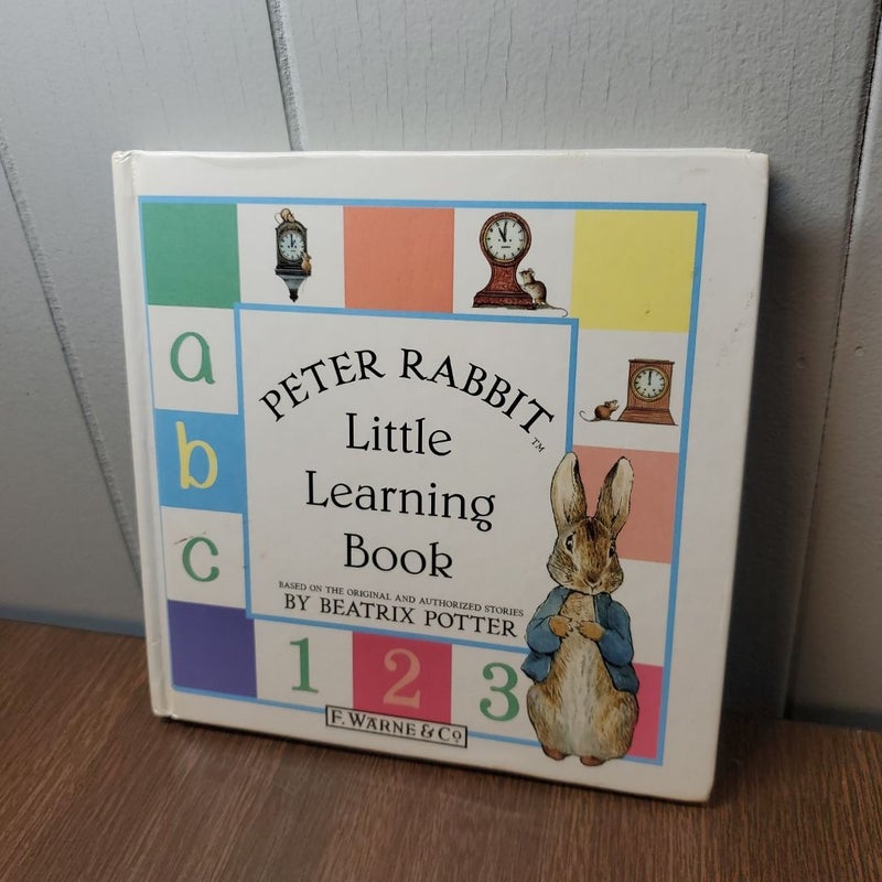 Peter Rabbit Little Learning Book