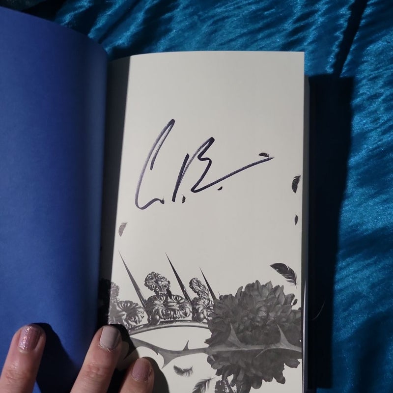 The Ashes and the Star-Cursed King SIGNED