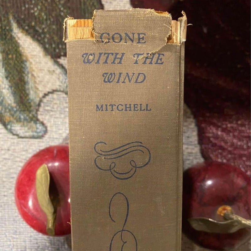 Gone with the Wind book 1st Edition june printing 1936 Margaret Mitchell