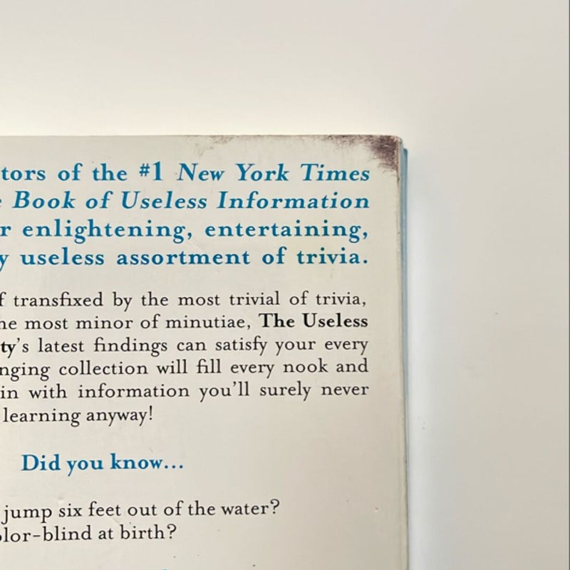 The Best Book of Useless Information Ever