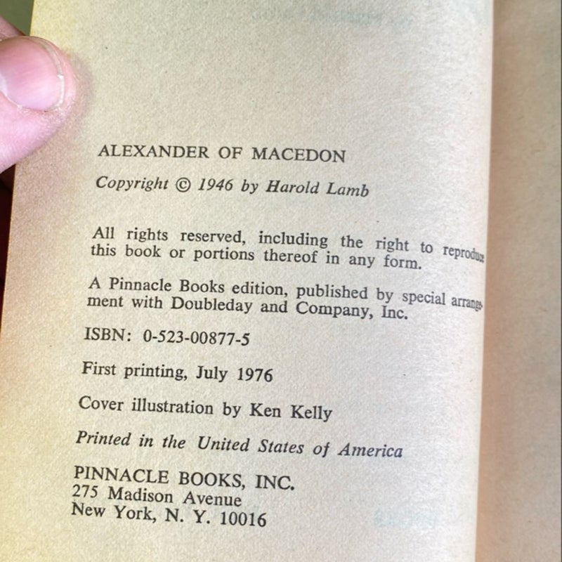 Alexander of Macedon