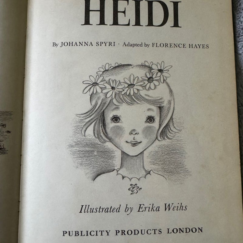 VINTAGE Heidi