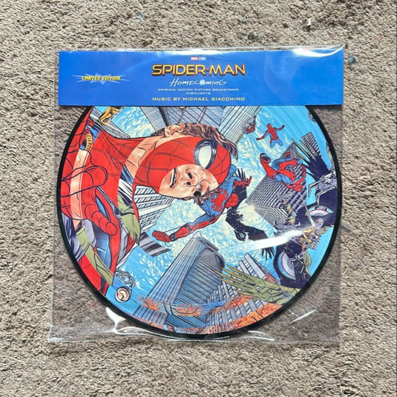 Spider-Man Homecoming Picture Disc Vinyl