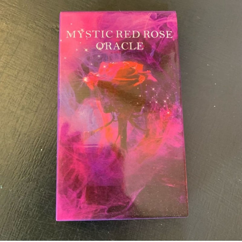 Mystic Red Rose Tarot Cards - New!