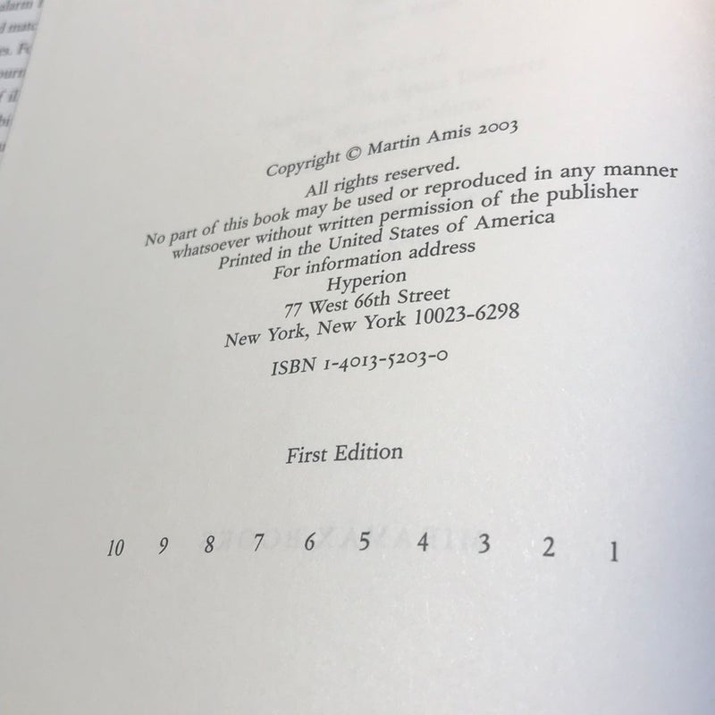 First edition , first printing * Yellow Dog