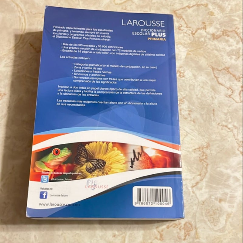 Larousse Diccionario Escolar Plus Primaria