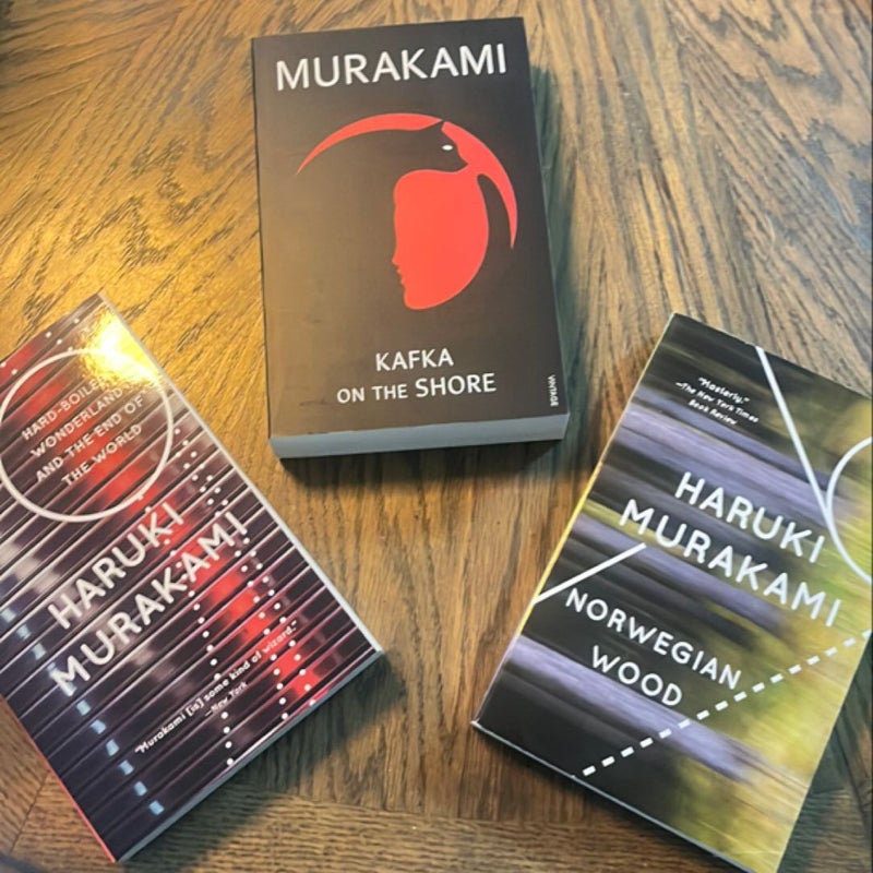 Kafka on the Shore, Norwegian Wood, and Hard Boiled Wonderland