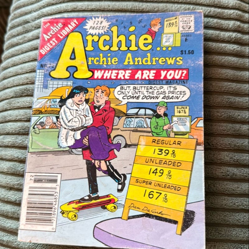 Two Archie…Archie Andrew’s Where are you ?