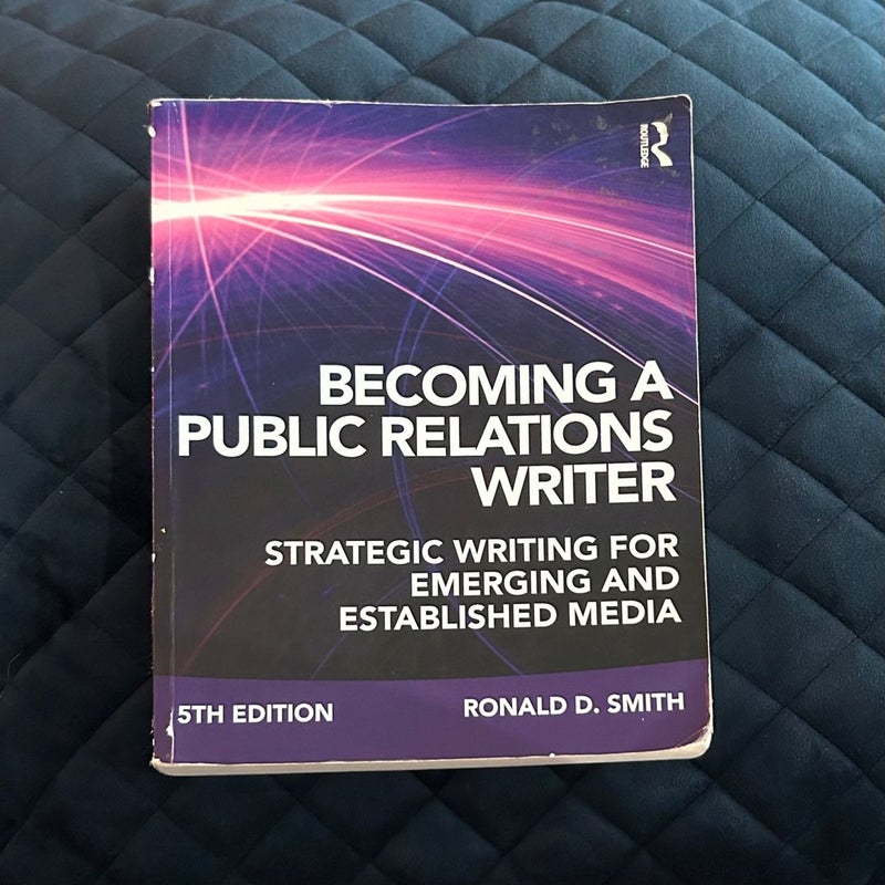 Becoming a Public Relations Writer