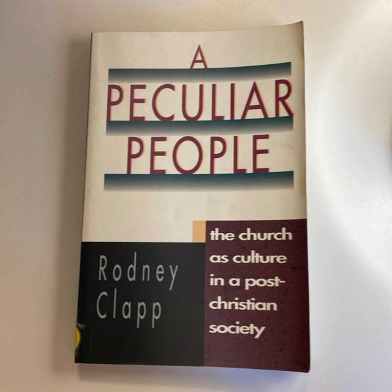 A Peculiar People