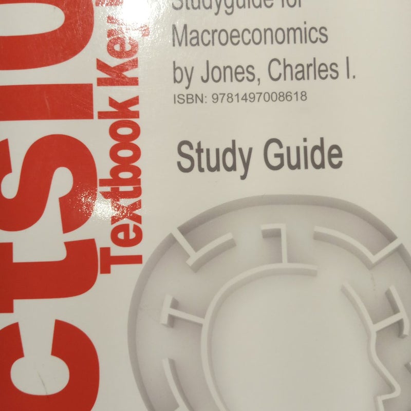 Studyguide for MacRoeconomics by Jones, Charles I. , Isbn 9780393923902