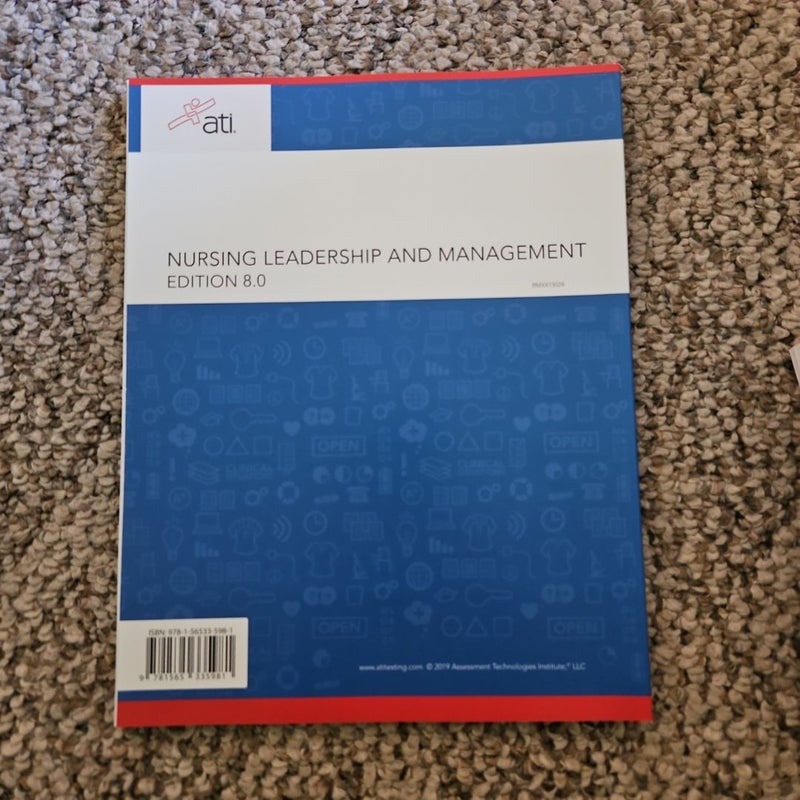 Nursing Leadership and Management Edition 8. 0