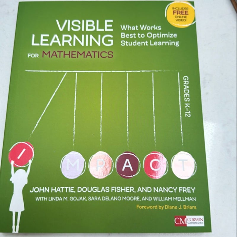 Visible Learning for Mathematics, Grades K-12