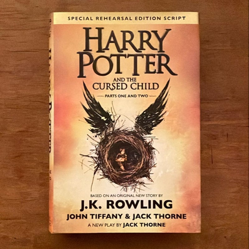 Harry Potter and the Cursed Child Parts One and Two (Special Rehearsal Edition Script)