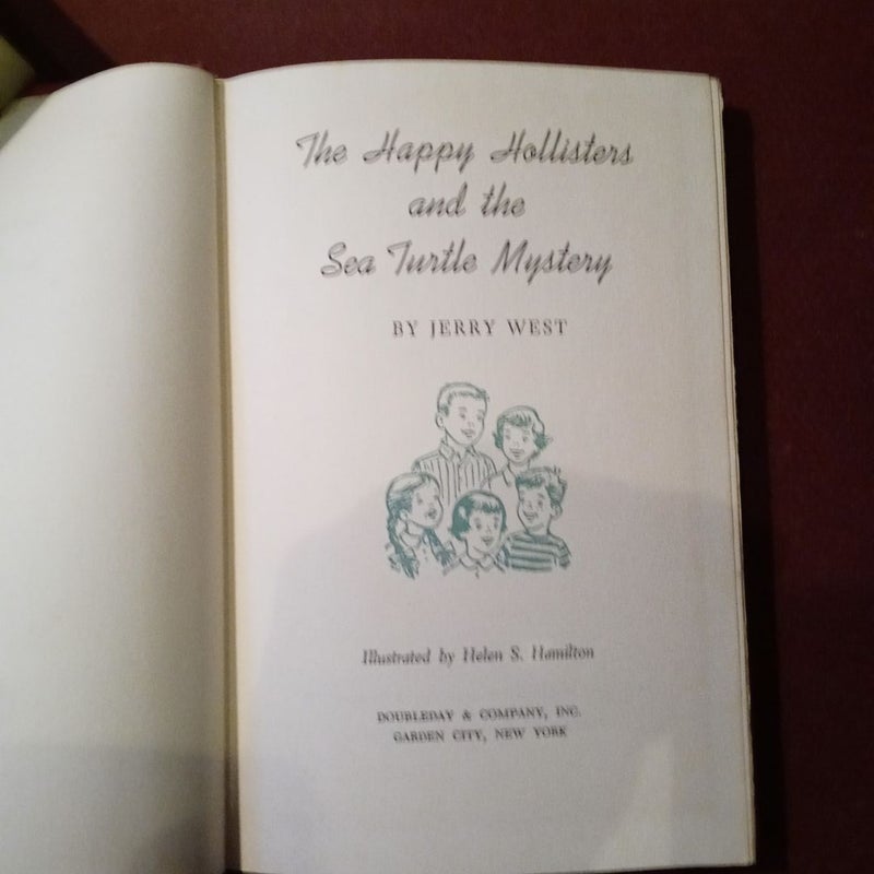 The happy Hollisters and the sea turtle mystery