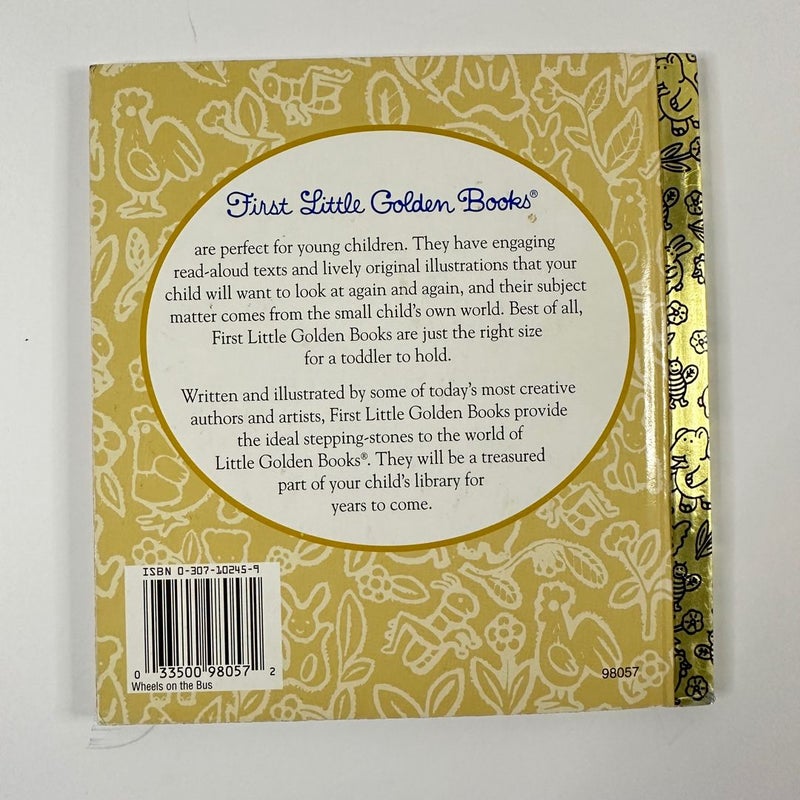 The Wheels on the Bus, A First Little Golden Book