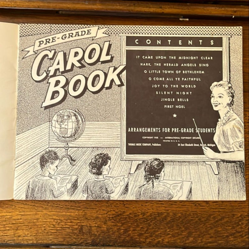 Pre-Grade Carol Book