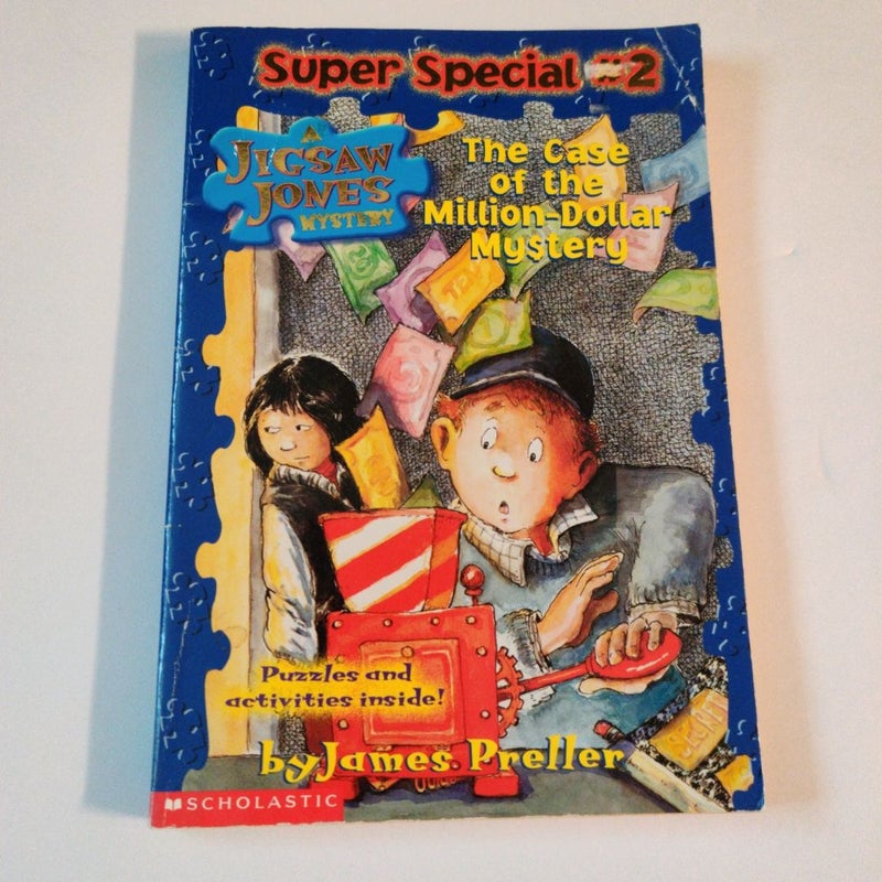 Jigsaw Jones Super Special #2 The Case Of The Million Dollar Mystery 