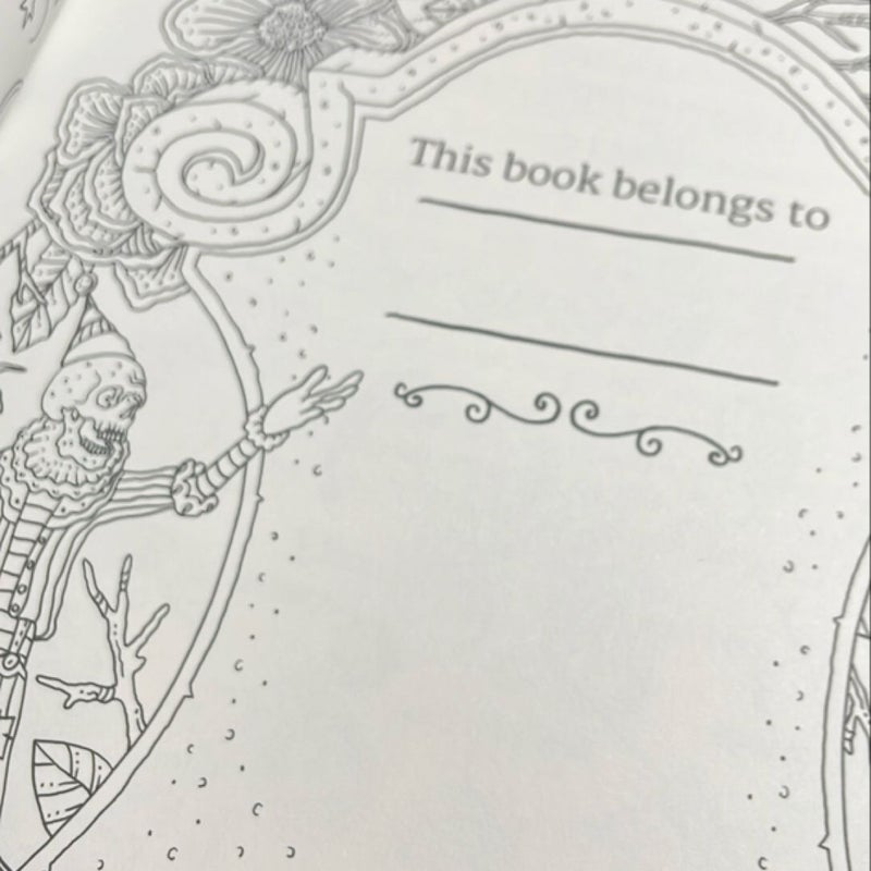 The Beauty of Horror 3: Haunted Playgrounds Coloring Book